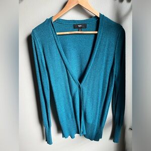 Teal Mossimo Cardigan